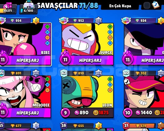 Brawl Stars Hesabı çok nadir Çok ucuz