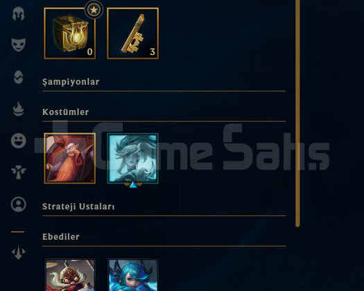 TR Unranked | 5 Kostüm - 41 Hero | LoL Hesap