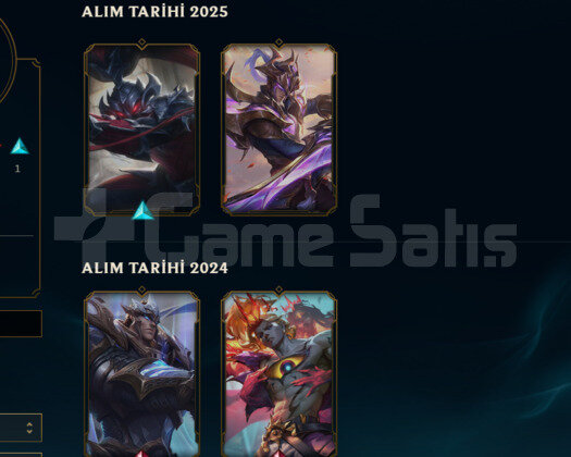 GEÇEN SEZON GOLD / DERECELİ HAZIR / EUW