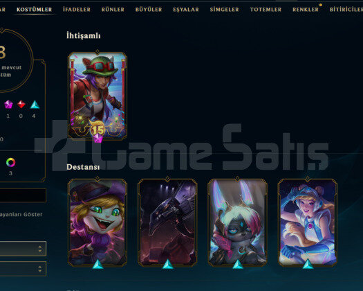 GEÇEN SEZON GOLD / DERECELİ HAZIR / EUW