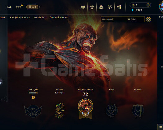 EUW Unranked | 29 Hero | LoL Hesap