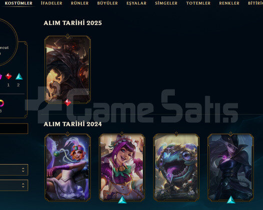 TR Unranked | 5 Kostüm - 27 Hero | LoL Hesap