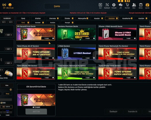 103.850+ Materyal 220K ZP 47 Level Zula Hesabı