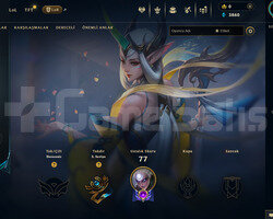 TR Geçen Sezon Plat | 5 Kostüm - 37 Hero | LoL Hes