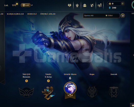 TR Unranked | 27 Hero - 3 İade Hakkı | LoL Hesap