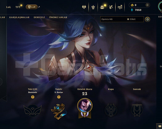 TR Unranked | 1 Kostüm - 29 Hero | LoL