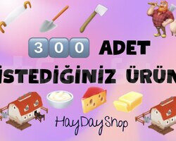300 ADET İSTEDİĞİNİZ ÜRÜN
