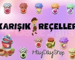 100 KARIŞIK REÇEL | HAY DAY