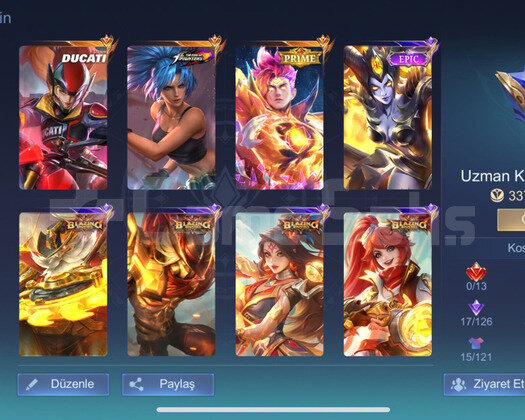 Irithel Ducati/Prime Claud/Baseli/155 büyü parçası