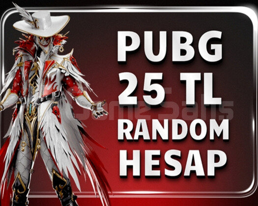 BOS YOK | 25TL PUBG MOBİLE RANDOM HESAP