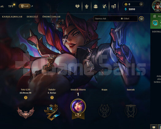 EUW BRONZ 3 / RUH DÖVÜŞÇÜSÜ SAMİRA