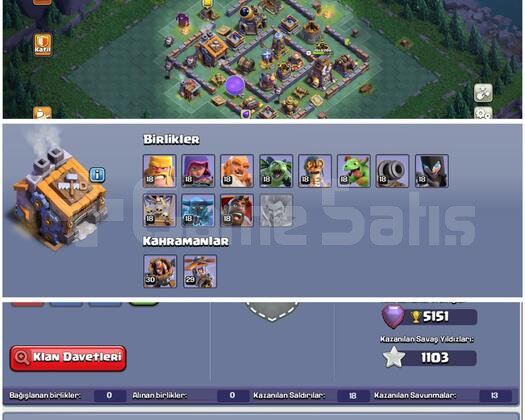 TH15COC |  TAMAMEN MAXTAN GEÇME + DOLU DOLU