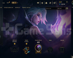 EUW Unranked | 1 Kostüm - 33K Mö | LoL Hesap