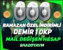 TR - DEMİR 1 0KP - MAİL DEĞİŞEN - ULTRA DÜŞÜK MMR