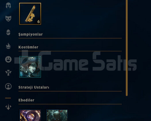 EUW Unranked | 1 Kostüm - 29K Mö | LoL Hesap