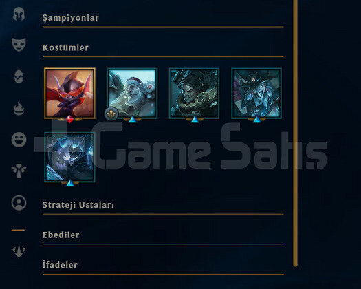 EUW Unranked | 6 Kostüm - 37 Hero | LoL Hesap
