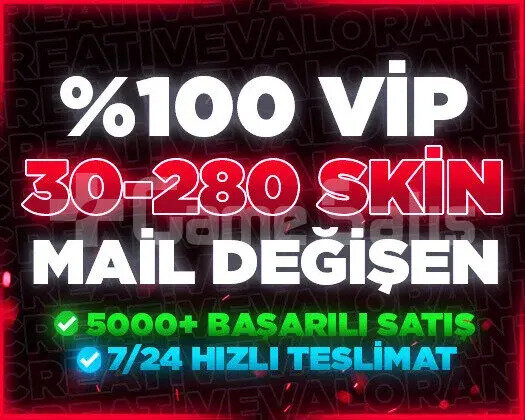 MAİLLİ | ÖZEL STOK | 30-280 SKİN | GARANTİLİ