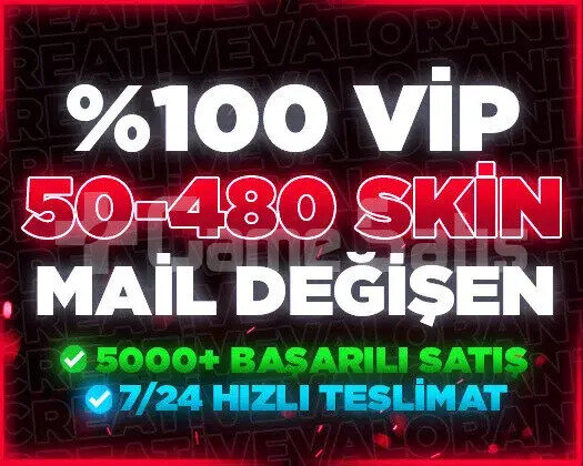 MAİLLİ | ÖZEL STOK | 50-480 SKİN | GARANTİLİ