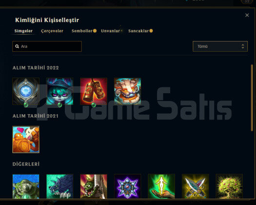 EUW UNRANKED S11 HESABI GANİMETİ DOLU