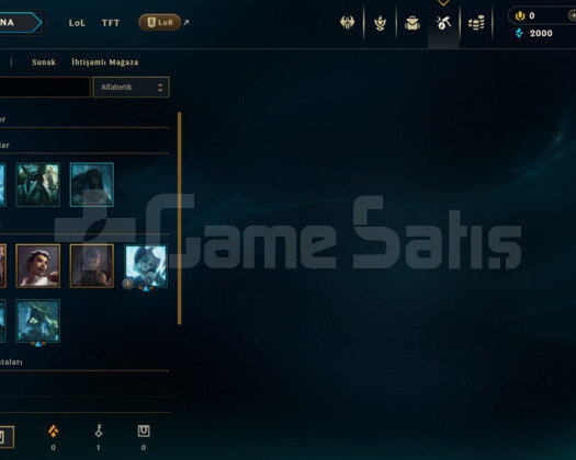 EUW UNRANKED S11 HESABI GANİMETİ DOLU