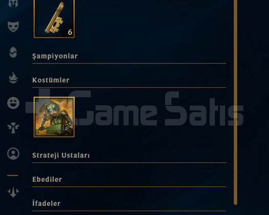 EUW Unranked | 1 Kostüm - 34K Mö | LoL Hesap