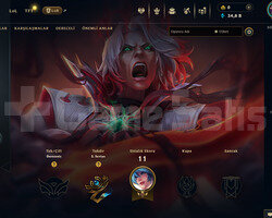 EUW Unranked | 1 Kostüm - 34K Mö | LoL Hesap