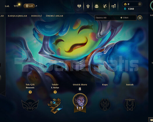 EUW Unranked | 2 Kostüm - 21 Hero | LoL Hesap