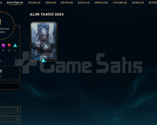TR Unranked | 1 Kostüm - 26 Hero | LoL Hesap
