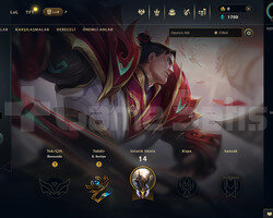 TR Unranked | 2 Kostüm - 26 Hero | LoL  Hesap