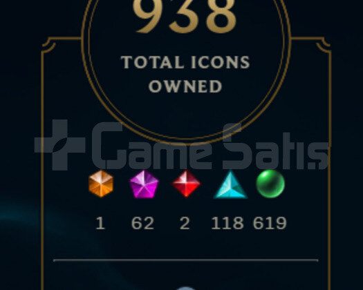 1735 skinli yüksek elo hesap