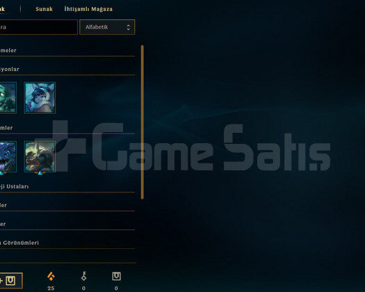 EUW Geçen Sezon Zümrüt| 7 Kostüm - 35 Hero | LoL