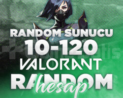 10-120 Valorant Random Hesap GLOBAL