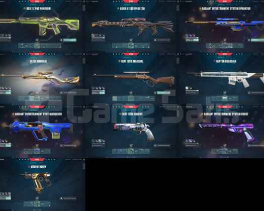 65 Skin/Champions 2023/Seri Tetik/Kaos/Radiant/RGX