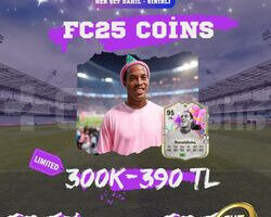 FC25 Coins - 300K/390 TL VERGİ BİZDEN