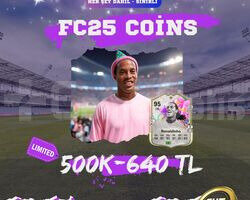 FC25 Coins - 500K/640 TL VERGİ BİZDEN
