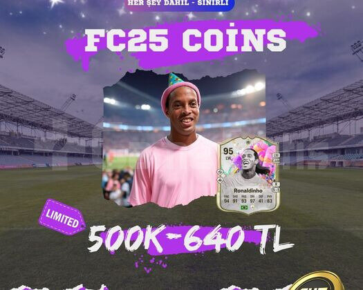FC25 Coins - 500K/640 TL VERGİ BİZDEN
