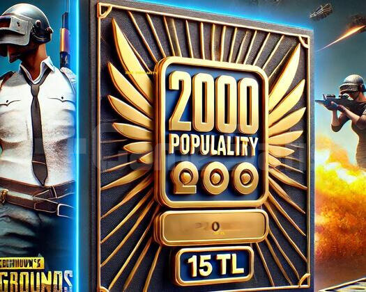 2K Popülerlik | sadece 15 TL!