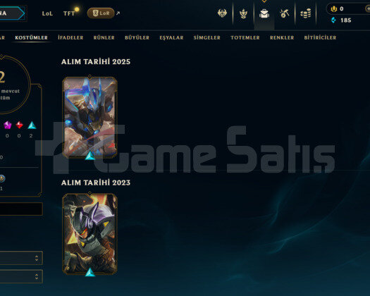 EUW DEMİR 4 S11 HESABI