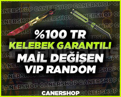 TR + KELEBEK BIÇAK GARANTİ + MAİL DEĞİŞEN + VİP