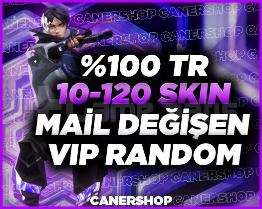 KESİN TR + 10-120 SKİN Mail Değişen +Vip Random