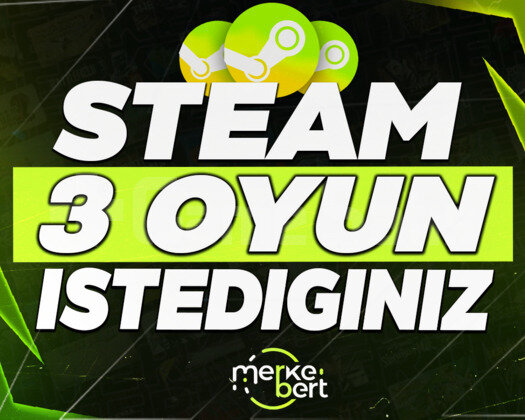İSTEDİĞİNİZ 3 OYUN + GARANTİ
