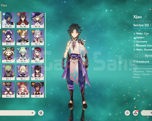 EU | MR24 Xiao + Bis + Clorinde + Qiqi