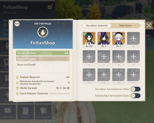 EU | MR24 Xiao + Bis + Clorinde + Qiqi