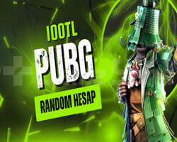 DOPDOLU | 100TL PUBG RANDOM HESAP ULTRAVİP++