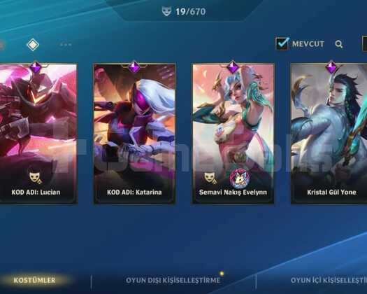 SATILIK LOL WİLD RİFT HESAP 2.000 TL ACİLL
