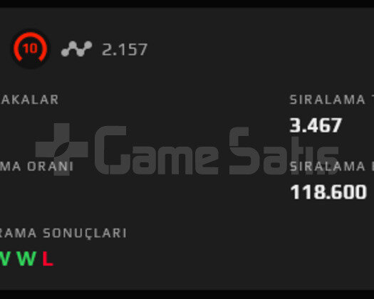 FACEIT 10 LEVEL 2157 ELO | SEÇKİN 22,500 | 767SAAT