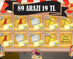 89 ARAZİ MALZEMESİ 19 TL