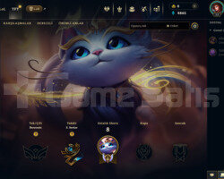 EUW UNRANKED S11 HESABI GANİMETİ DOLU