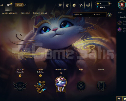 EUW UNRANKED S11 HESABI GANİMETİ DOLU