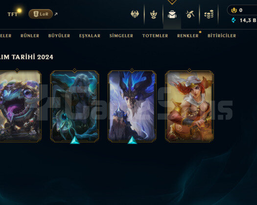 GEÇEN SEZON PLAT / DERECELİ HAZIR / EUW
